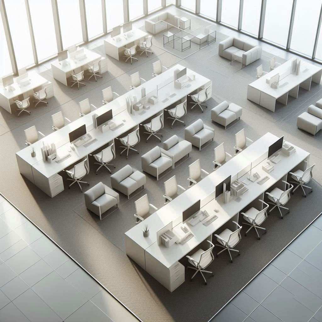 工位使用率突然变化来临前设施管理组应怎样检查写字楼办公的办公家具布局